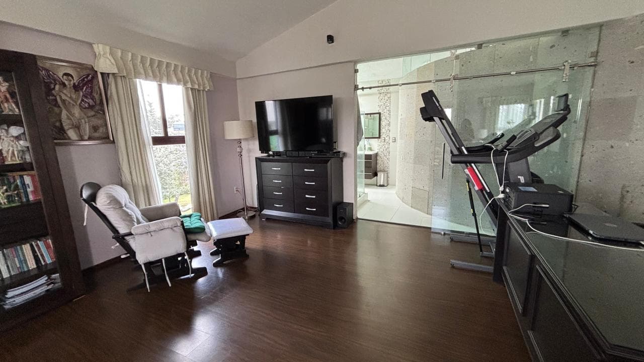 Casa campestre privada con amplio jardín