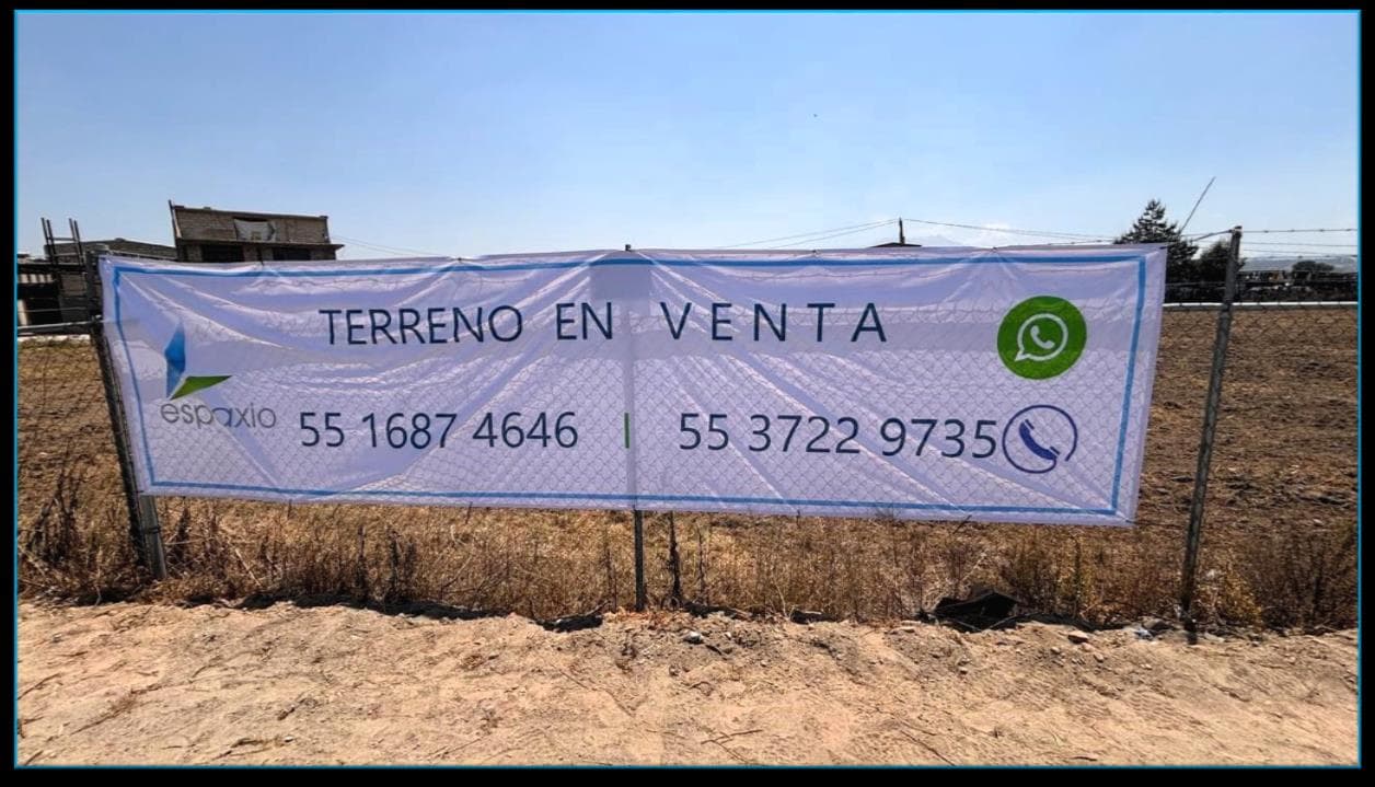 Terreno sobre Vialidad Toluca-Tenango